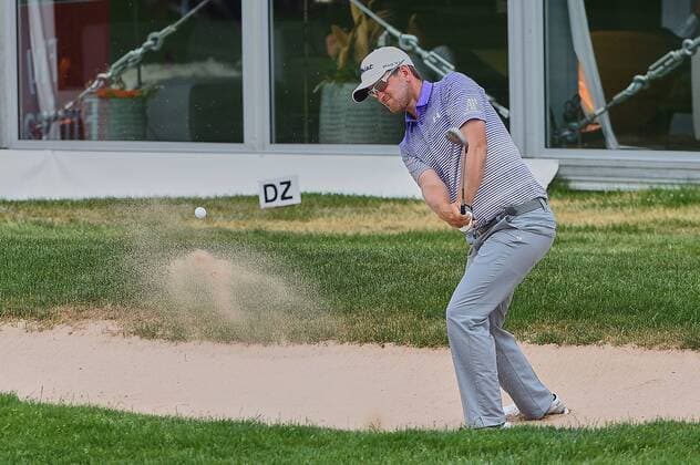 GER, Muenchen, Polo,BMW International Open 2017 23.06.2017, Golfplatz Eichenried, Moosinning, GER, Muenchen, Polo,BMW International Open 2017, im Bild Bernd Wiesberger (AUT) im Bunker nordphotox xSchreyer