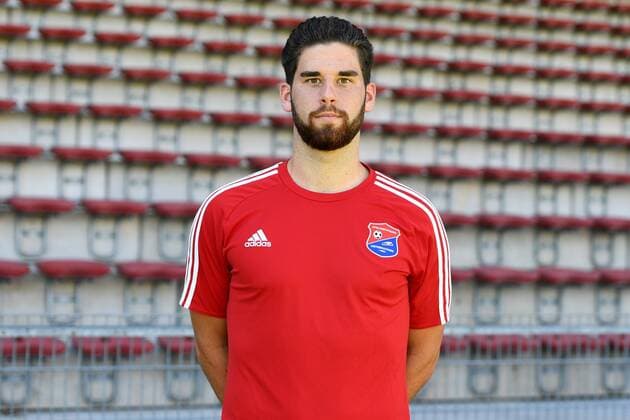 Stefan Schimmer (Unterhaching, 11) Einzelbild, Aktion, Action, Porträt, Portrait, Fußball, GER, 3.Liga, Porträttermin 2017 2018, SpVgg Unterhaching, xslx