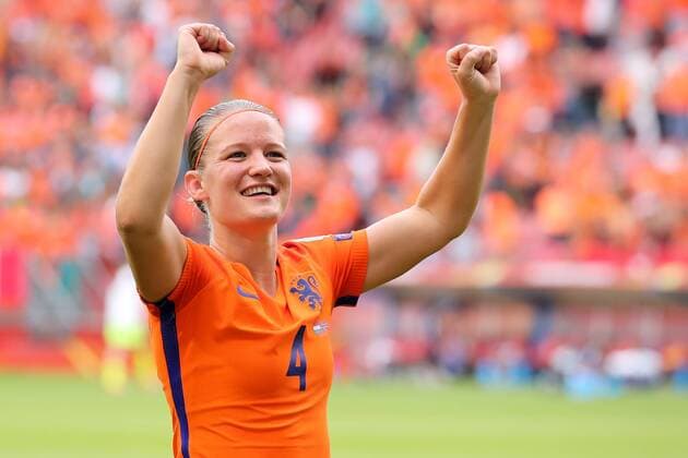 Mandy van den Berg (Holland, 4), Jubel nach dem Schlusspfiff, Sieg, Sieger, Gewinner, jubelt, jubeln, Freude, optimistisch, Action, Aktion, Einzelbild, Aktion, Action, Fussball, UEFA Women s EURO 2017, Niederlande - Norwegen, xozx