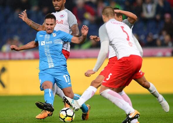 UEFA Champions League, third qualifying round, 1st leg, FC Red Bull Salzburg - HNK Rijeka 26.07.2017., Red Bull Arena, Salzburg, Austria - UEFA Champions League, third qualifying round, 1st leg, FC Red Bull Salzburg - HNK Rijeka. Mario Gavranovic. MarkoxPrpic PIXSELL