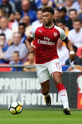 Alex Oxlade-Chamberlain of Arsenal during the The FA Community Shield match at Wembley Stadium, London. Picture date 6th August 2017. Picture credit should read: Charlie Forgham-Bailey Sportimage EDITORIAL USE ONLY. No use with unauthorised audio, video, data, fixture lists, club league logos or live services. Online in-match use limited to 120 images, no video emulation. No use in betting, games or single club league player publications.