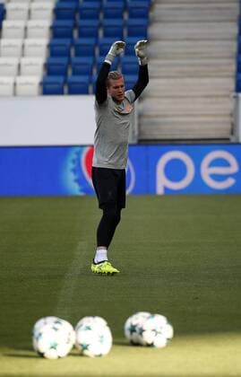 Fußball, CL Quali, FC Liverpool Training GER, UEFA CL, Qualifikation, TSG 1899 Hoffenheim (GER) vs FC Liverpool (GB) 27.06.2017, Trainingszentrum, Zuzenhausen, GER, UEFA CL, Qualifikation, TSG 1899 Hoffenheim (GER) vs FC Liverpool (GB) , im Bild Torwart Loris Karius (Liverpool) nordphotoxBratic nph00250