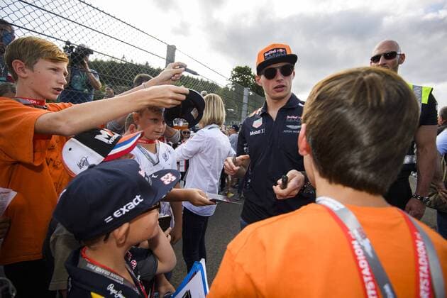 Red Bull s Dutch driver Max Verstappen pictured during preparations for the Grand Prix F1 of Belgium race, in Spa-Francorchamps, Thursday 24 August 2017. The Spa-Francorchamps Formula One Grand Prix takes place this weekend, from August 25th to August 27th. NICOLASxLAMBERT x05151717x
