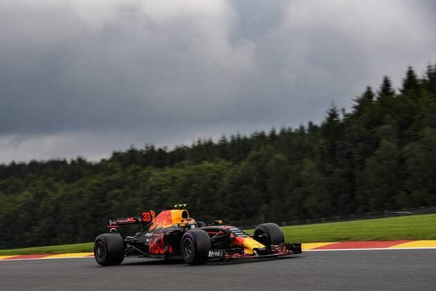 Red Bull s Dutch driver Max Verstappen pictured during the free practice for the Grand Prix F1 of Belgium race, in Spa-Francorchamps, Saturday 26 August 2017. The Spa-Francorchamps Formula One Grand Prix takes place this weekend, from August 25th to August 27th. NICOLASxLAMBERT x05152468x