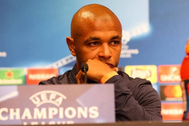 RB Leipzig - PK Champions League Leipzig, 16.10.2017, Red Bull Arena, Fussball, UEFA Champions League, Gruppe G, 3.Spieltag, Pressekonferenz am Vortag des Spiels , RB Leipzig vs. FC Porto , Im Bild: Yacine Brahimi (8, Porto) ,