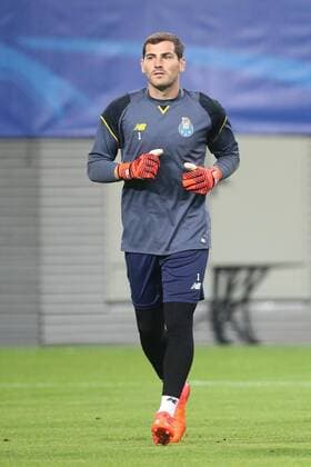 Training Porto Champions League Leipzig, 16.10.2017, Red Bull Arena, Fussball, UEFA Champions League, Gruppe G, 3.Spieltag, Training am Vortag des Spiels , RB Leipzig vs. FC Porto , FC Porto Training. Im Bild: Torwart Iker Casillas (1, Porto)