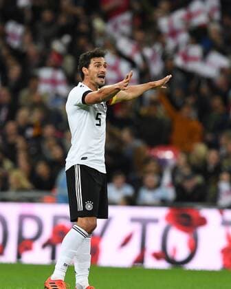 Fussball, Herren, Nationalmannschaft, Länderspiel,Freundschaftsspiel England- Deutschland,10.11.2017, Wembley Stadium London , Mats Hummels, , Deutschland,
