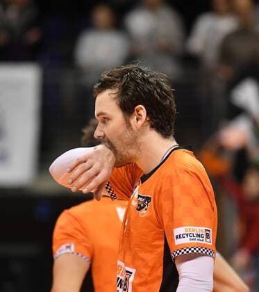 Steven Marshall (BR Volleys), enttäuscht BR Volleys Berlin-TSV Herrsching Deutsche Volleyball Liga, DVV-Pokal, 2017 2018, Hauptrunde, Herren, Männer, Volleyball, Deutschland, Germany, Max-Schmeling-Halle Berlin, 25.11.2017