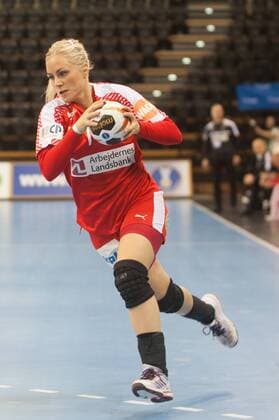GER, IHF WM 2017, Japan (JPN) vs Dänemark (DEN) 03.12.2017, EWE Arena, Oldenburg, Germany, 23.IHF World Championship WM Weltmeisterschaft 2017 Women, first round, Group C, Japan vs Dänemark, im Bild Lotte GRIGEL (DEN 14 )