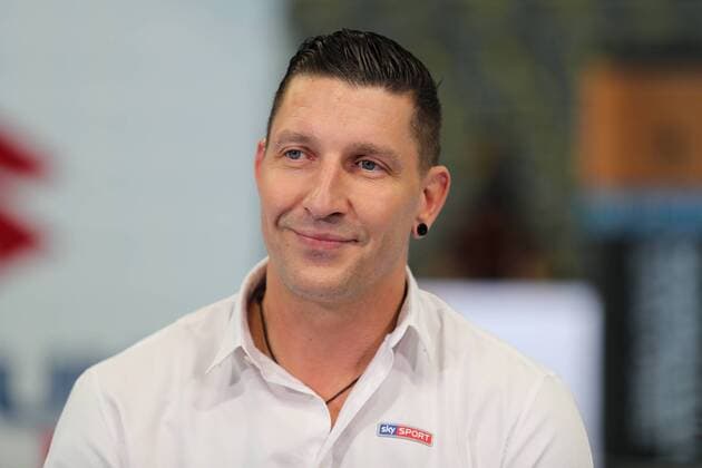 Stefan Kretzschmar (TV, Experte, sky , Einzelbild, Aktion, Action, Porträt, Portrait, Handball, DKB Bundesliga, Rhein-Neckar Löwen - Füchse Berlin,