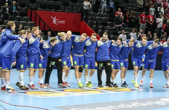 Handball, EM, Schweden - Island European Handball Championship, Group A, 1st Round, Sweden - Iceland 12.01.2018., Croatia, Spaladium Arena, Split - European Handball Championship, Group A, 1st Round, Sweden - Iceland. IvoxCagalj PIXSELL