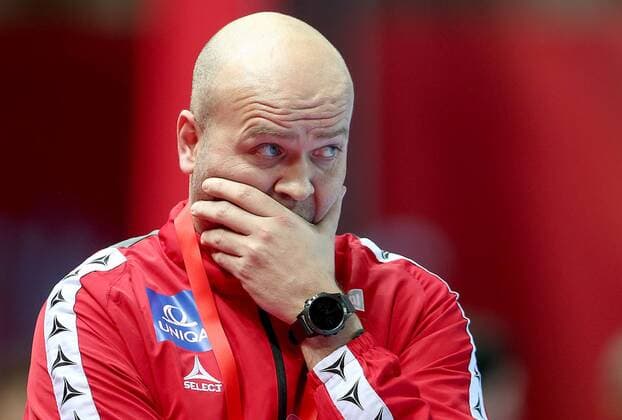 European Handball Championship, Group B, 2nd round, Austria - France 14.01.2018., Croatia, sports hall Zatika, Porec - European Handball Championship, Group B, 2nd round, Austria - France. Patrekur Johannesson, coach. IgorxKralj PIXSELL