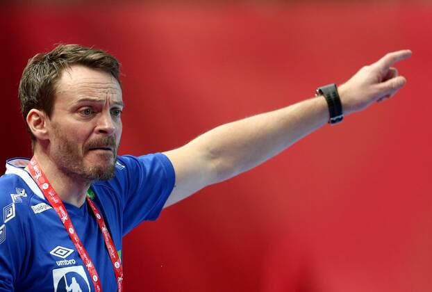 European Handball Championship, Group B, 2nd Round, Norway - Belarus 14.01.2018., Croatia, sports hall Zlatika, Porec - European Handball Championship, Group B, 2nd Round, Norway - Belarus. Christian Berge, coach. IgorxKralj PIXSELL