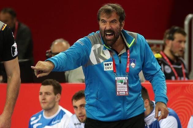 European Handball Championship, Group C, 2nd Round, Slovenia - Germany 15.01.2018., Croatia, Arena, Zagreb - European Handball Championship, Group C, 2nd Round, Slovenia - Germany. VUJOVIC Veselin, coach. DaliborxUrukalovic PIXSELL