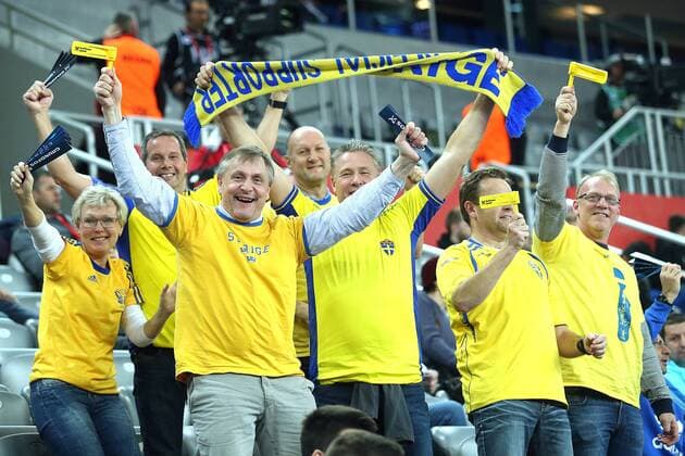 Bilder des Tages - SPORT Handball, EM, Schweden - Weißrussland European Handball Championship, Group I, 3rd round, Sweden - Belarus 22.01.2018., Arena Zagreb, Zagreb, Croatia - 2018 European Men s Handball Championship, Group I, 3rd round, Sweden - Belarus. GoranxStanzl PIXSELL