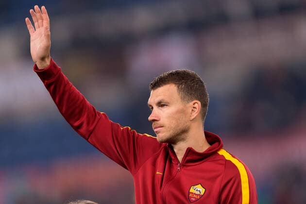 Edin Dzeko Roma Roma 28-01-2018 Stadio Olimpico Football Calcio Serie A 2017 2018 AS Roma - Sampdoria . Foto Andrea Staccioli Insidefoto andreaxstaccioli