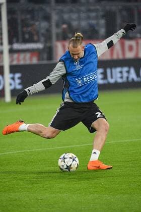 GER, UEFA,Champions League, FC Bayern Muenchen - Besiktas Istanbul 20.02.2018, Allianz-Arena, Muenchen, GER, UEFA,Champions League, FC Bayern Muenchen - Besiktas Istanbul, im Bild Domagoj Vida (Besiktas Istanbul 21)