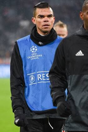 GER, UEFA,Champions League, FC Bayern Muenchen - Besiktas Istanbul 20.02.2018, Allianz-Arena, Muenchen, GER, UEFA,Champions League, FC Bayern Muenchen - Besiktas Istanbul, im Bild Pepe (Besiktas Istanbul 5)