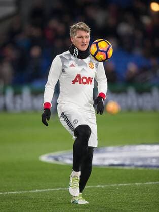 Bastian Schweinsteiger of Manchester United ManU warms up before the EPL - Premier League match between Crystal Palace and Manchester United at Selhurst Park, London, England on 14 December 2016. Copyright: xAndyxRowlandx PMI-0847