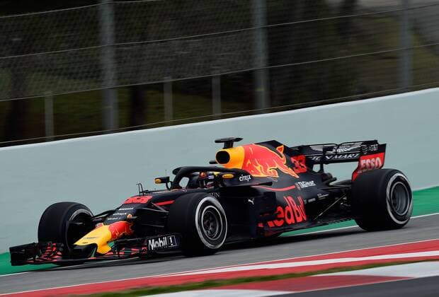 Max Verstappen, Red Bull Racing, formula 1 GP, Test, Barcelona Spanien, 27.02.2018 Photo:mspb Jerry Andre Max Verstappen, formula 1 GP, Test, Barcelona, 27.02.2018