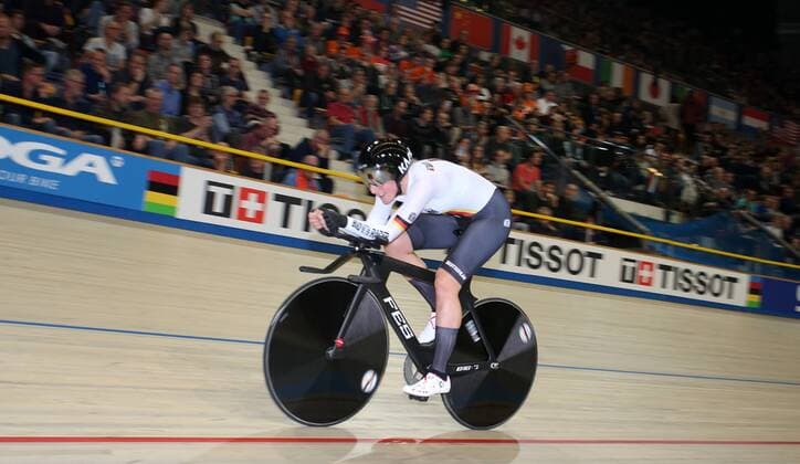 UCI 2018 Track cycling Rad Radsport Bahnrad Bahn World Championships, UCI Bahn Weltmeisterschaften 2018, Apeldoorn (NED), 03.03.2018, xmdx, womans individual pursuit qualification, 3000m, Lisa BRENNAUER (GER, Germany, Deutschland), 3rd place, 3. Platz in der Qualifikation, 2018 Track Cycling World Championships