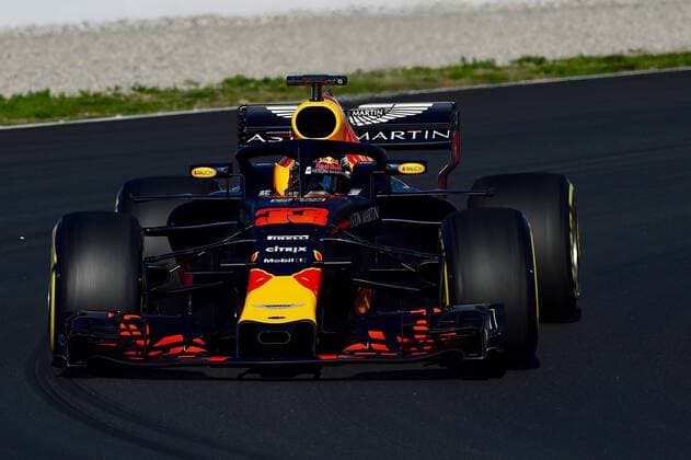 Max Verstappen, Red Bull Racing, formula 1 GP, Test, Barcelona Spanien, 06.03.2018 Photo:mspb Jerry Andre Max Verstappen, formula 1 GP, Test, Barcelona, 27.02.2018
