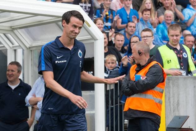 - BRUGGE, BELGIUM: Club s Davy De Fauw pictured during the fan day of Belgian first league soccer team Club Brugge KV, Sunday 05 July 2015 in Brugge. KURTxDESPLENTER x82635174x
