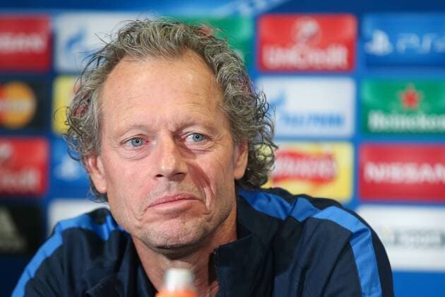 - MANCHESTER, UNITED KINGDOM: Club s head coach Michel Preud homme pictured during a press conference PK Pressekonferenz of Belgian soccer team Club Brugge KV in Manchester, United Kingdom, Monday 17 August 2015. Tomorrow Club is playing British soccer club Manchester United ManU FC, the first leg game of the play-offs for the UEFA Champions League competition. BRUNOxFAHY x84296169x