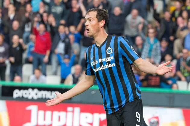 - BRUGGE, BELGIUM: Club s Tom De Sutter reacts during the Jupiler Pro League match between Club Brugge KV and KAA Gent, in Brugge, Sunday 26 October 2014, on day 12 of the Belgian soccer championship. KURTxDESPLENTER x65747358x