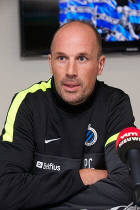 - BRUGGE, BELGIUM: Club s assistant coach Philippe Clement pictured during a press conference PK Pressekonferenz of Belgian first division soccer team Club Brugge KV, Friday 20 September 2013, in Brugge. Yesterday Club announced the dismissal of Spanish head coach Juan Carlos Garrido. Garrido will be succeeded by Michel Preud homme. KURTxDESPLENTER x46267786x