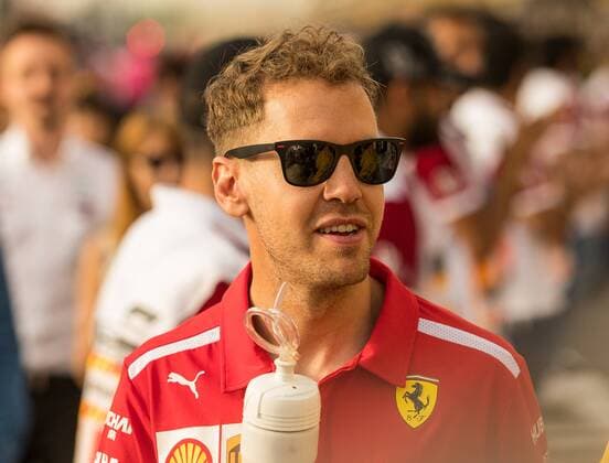 Sebastian Vettel (Scuderia Ferrari), Grosser Preis von Bahrain 2018, Rennen, Motorsport, Formel 1, 08.04.2018, Sachir Copyright: xEIBNER Illmannx EP_EER