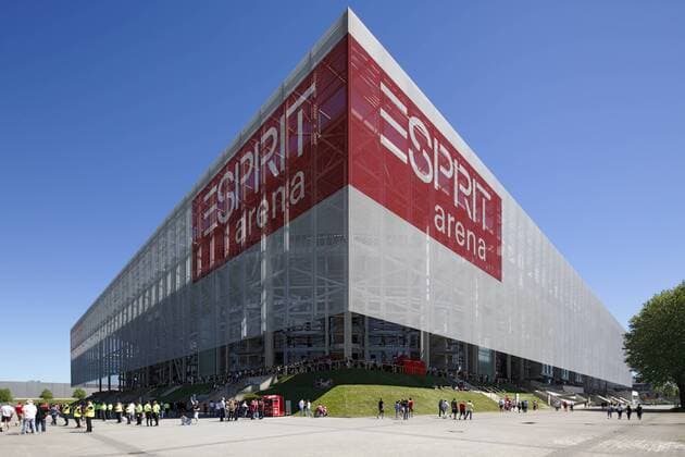 Stadionansicht, Fussball, 2. Bundesliga, 2017 2018, ESPRIT arena Duesseldorf, Fortuna Duesseldorf vs Holstein Kiel 1:1 Fussball, 2. Bundesliga, 2017 2018, Fortuna Duesseldorf vs Holstein Kiel 1:1, ESPRIT arena Duesseldorf, Stadionansicht, sports, football, 2. Bundesliga, 2017 2018, Fortuna Duesseldorf vs Holstein Kiel 1:1, Esprit arena Duesseldorf, stadium view