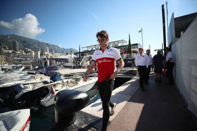 Charles Leclerc (Alfa Romeo Sauber F1 Team), Grosser Preis von Monaco 2018, Rennen, Motorsport, Formel 1, 24.05.2018, Grosser Preis von Monaco 2018, Rennen, Motorsport, Formel 1, 24.05.2018 Monte Carlo Copyright: xIllman Eibner-Pressefotox EP_ANS