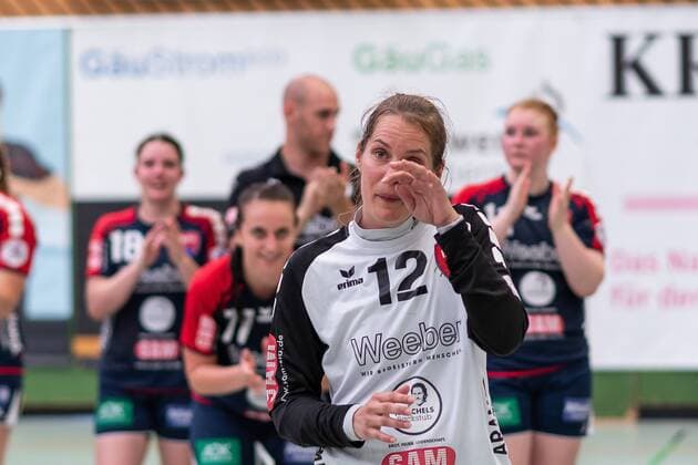 Monika Lide (SG H2Ku Herrenberg Kuties 12), Verabschiebung, SG H2Ku Herrenberg Kuties vs. SG 09 Kirchhof, Handball, 2.Bundesliga, Frauen, HBF, Saison 17 18, 26.05.2018, SG H2Ku Herrenberg Kuties vs. SG 09 Kirchhof, Handball, 2.Bundesliga, Frauen, HBF, Saison 17 18, 26.05.2018 Herrenberg Copyright: xEIBNER WolfgangxFrankx EP_WFK