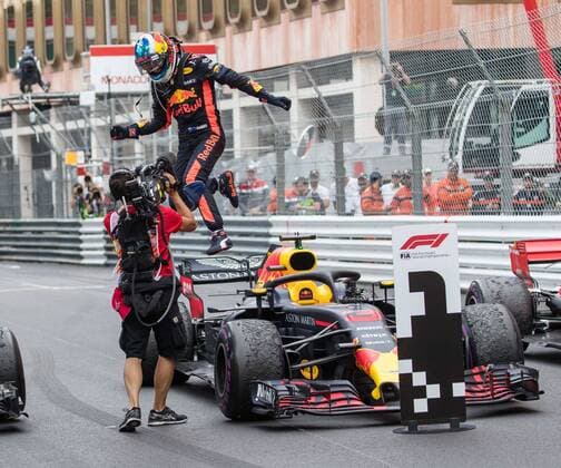 Sieger Daniel Ricciardo (Aston Martin Red Bull Racing), Grosser Preis von Monaco 2018, Rennen, Motorsport, Formel 1, 27.05.2018, Grosser Preis von Monaco 2018, Rennen, Motorsport, Formel 1, 27.05.2018 Monte Carlo Copyright: xIllman Eibner-Pressefotox EP_Illmann