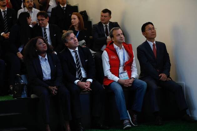 2018 FIFA World Cup WM Weltmeisterschaft Fussball June 8, 2018 Today, Hyundai Motor, the Official Automotive Partner of the FIFA 2018 World Cup in Russia â ¢, opens a special exhibition at the Hyundai Motorstudio Gallery in Moscow, timed to coincide with the FIFA 2018 World Cup in Russia â ¢ - the FIFA World Football Museum with the support of Hyundai. The exhibition is devoted to the FIFA World Cup â ¢ FIFA, passion and devotion of fans of this as well as about the history of the tournament by the players, forever inscribed their names in the annals of the championship. At the opening ceremony, the guests were able to see the cup for the first time, which will be presented to the winners of the FIFA 2018 â ¢ FIFA World Cup, as well as the Jules Rome Cup, the original trophy of the FIFA World Cup from 1930 to 1970.