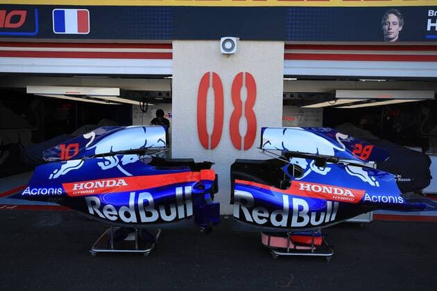 Chassis von Toro Rosso, Grosser Preis von Frankreich 2018, Rennen, Motorsport, Formel 1, 21.06.2018, Grosser Preis von Frankreich 2018, Rennen, Motorsport, Formel 1, 21.06.2018 Le Castellet Copyright: xIllman Eibner-Pressefotox EP_eer