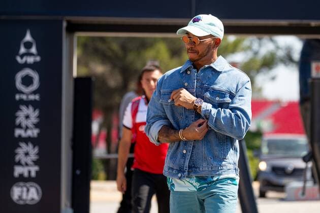 Lewis Hamilton (Mercedes AMG Petronas Formula One Team) kommt an die Strecke, Grosser Preis von Frankreich 2018, Rennen, Motorsport, Formel 1, 21.06.2018, Grosser Preis von Frankreich 2018, Rennen, Motorsport, Formel 1, 21.06.2018 Le Castellet Copyright: xIllman Eibner-Pressefotox EP_eer