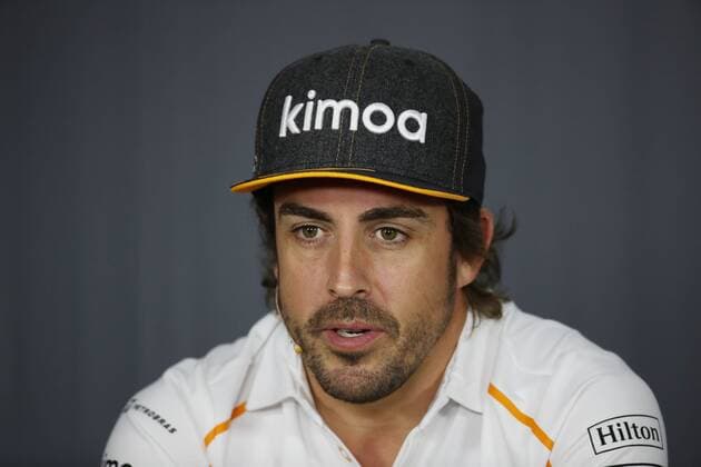 Fia Pressekonferenz mit Fernando Alonso (McLaren Honda), Grosser Preis von Frankreich 2018, Rennen, Motorsport, Formel 1, 21.06.2018, Grosser Preis von Frankreich 2018, Rennen, Motorsport, Formel 1, 21.06.2018 Le Castellet Copyright: xIllman Eibner-Pressefotox EP_eer