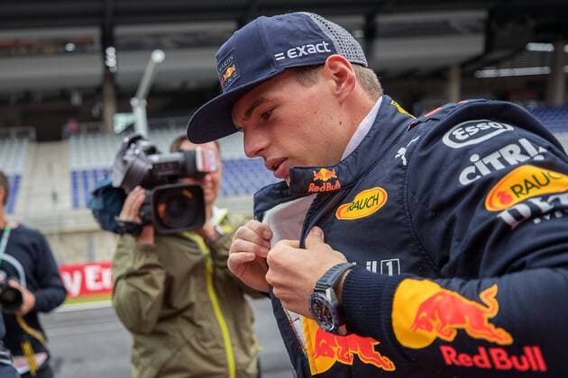 28.06.2018, Red Bull Ring, Spielberg, AUT, FIA, Formel 1, Grosser Preis von Oesterreich, Vorberichte, im Bild Max Verstappen (NED, Red Bull Racing) Dutch Formula One driver Max Verstappen of Red Bull Racing during preparations of the Austrian FIA Formula One Grand Prix at the Red Bull Ring in Spielberg, France on 2018 06 28. Spielberg