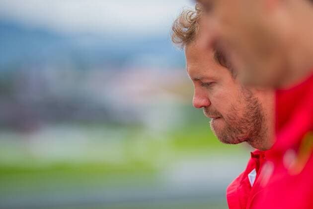 28.06.2018, Red Bull Ring, Spielberg, AUT, FIA, Formel 1, Grosser Preis von Oesterreich, Vorberichte, im Bild Sebastian Vettel (GER, Scuderia Ferrari) German Formula One driver Sebastian Vettel of Scuderia Ferrari during preparations of the Austrian FIA Formula One Grand Prix at the Red Bull Ring in Spielberg, France on 2018 06 28. Spielberg