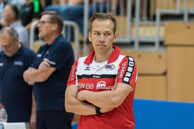 Ralf Bader (SG BBM Bietigheim Chef-Trainer), FRISCH AUF! Goeppingen vs. SG BBM Bietigheim , Reichstadt-Pokal 2018, Handballl, DKB, Herren, 1.Bundesliga, Saison 18 19, GER, 20.07.2018, FRISCH AUF! Goeppingen vs. SG BBM Bietigheim , Reichstadt-Pokal 2018, Handballl, DKB, Herren, 1.Bundesliga, Saison 18 19, GER, 20.07.2018 Leinfelden-Echterdingen Copyright: xEIBNER WolfgangxFrankx EP_WFK