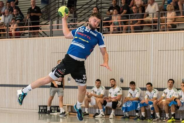 Lukas List (VfL Pfullingen 33), FRISCH AUF! Goeppingen vs. VfL Pfullingen , 24. Sparkassen-Cup , Handballl, DKB, Herren, 1.Bundesliga, 3.Liga, Saison 18 19, GER, 27.07.2018, FRISCH AUF! Goeppingen vs. VfL Pfullingen , 24. Sparkassen-Cup , Handballl, DKB, Herren, 1.Bundesliga, 3.Liga, Saison 18 19, GER, 27.07.2018 Altensteig Copyright: xEIBNER WolfgangxFrankx EP_WFK