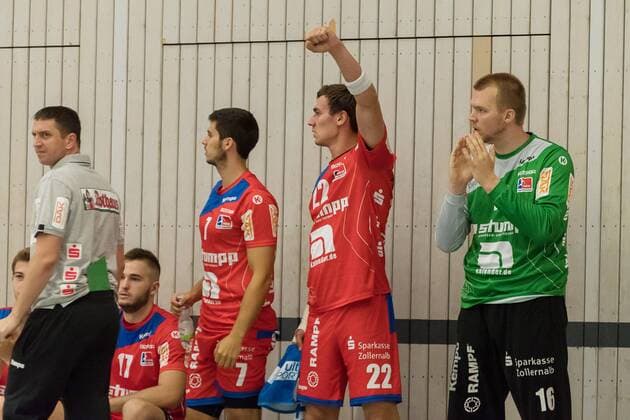 Jannik Hausmann (HBW Balingen-Weilstetten 07), Jona Schoch (HBW Balingen-Weilstetten 22), Jona Schoch (HBW Balingen-Weilstetten 22), HBW Balingen-Weilstetten vs. HC Erlangen , 24. Sparkassen-Cup , Handballl, DKB, Herren, 2.Bundesliga, 1.Bundesliga, Saison 18 19, GER, 27.07.2018, HBW Balingen-Weilstetten vs. HC Erlangen , 24. Sparkassen-Cup , Handballl, DKB, Herren, 2.Bundesliga, 1.Bundesliga, Saison 18 19, GER, 27.07.2018 Altensteig Copyright: xEIBNER WolfgangxFrankx EP_WFK