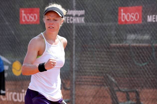 Laura Siegemund ( GER ), 21 Boso Ladies Open, Tennis, ITF, Achtelfinale, 2018, 09.08.2018, 21 Boso Ladies Open, Tennis, ITF, Achtelfinale, 2018, 09.08.2018 Hechingen Copyright: xLangerx xEibner-Pressefotox EP_HLR