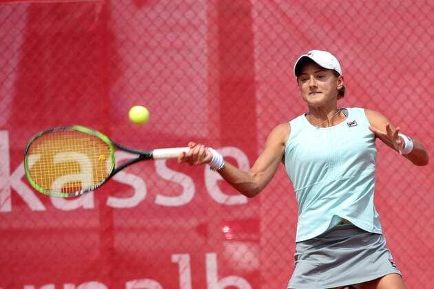 Varvara Flin ( RUS ), 21 Boso Ladies Open, Tennis, ITF, Achtelfinale, 2018, 09.08.2018, 21 Boso Ladies Open, Tennis, ITF, Achtelfinale, 2018, 09.08.2018 Hechingen Copyright: xLangerx xEibner-Pressefotox EP_HLR