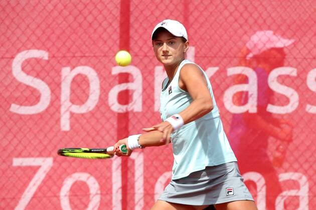 Varvara Flin ( RUS ), 21 Boso Ladies Open, Tennis, ITF, Achtelfinale, 2018, 09.08.2018, 21 Boso Ladies Open, Tennis, ITF, Achtelfinale, 2018, 09.08.2018 Hechingen Copyright: xLangerx xEibner-Pressefotox EP_HLR