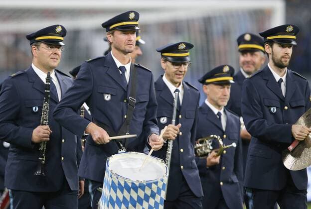 SOCCER - UEFA NL, GER vs FRA MUNICH,GERMANY,06.SEP.18 - SOCCER - UEFA Nations League, Germany vs France, international match Länderspiel Image shows musicians. GEPAxpictures xThomasxBachun