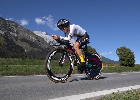 25.09.2018, Innsbruck, AUT, UCI Strassenrad WM 2018, Einzelzeitfahren, Elite, Damen, von Hall Wattens nach Innsbruck (27,8 km), im Bild Trixi Worrack (GER) Trixi Worrack of Germany during the Womens Elite Individual time trial from Hall Wattens to Innsbruck (27,8 km) of the UCI Road World Championships 2018. Innsbruck, Austria on 2018 09 25. Innsbruck
