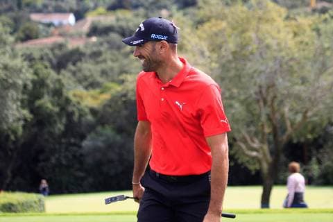 Spanish golfer Alvaro Quiros reacts during the second round of the Andalucia Valderrama Master golf tournament at Valderrama golf course in Cadiz, Andalusia, Spain, 19 October 2018. Andalucia Valderrama Masters golf tournament !ACHTUNG: NUR REDAKTIONELLE NUTZUNG! Copyright: xA.CARRASCOxRAGELx GRAF9496 20181019-636755783922045036